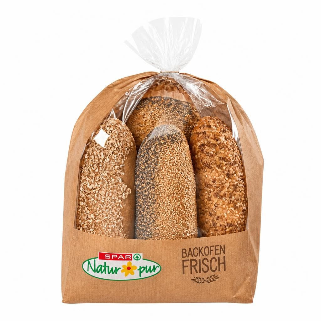 Bio-Korn-Gebäcksackerl, 395 g SPAR Natur pur – Spar