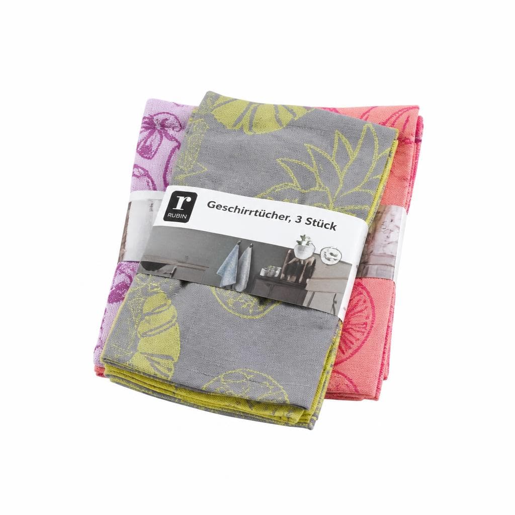 Geschirrtücher 3er-Packung RUBIN Angebot bei Interspar