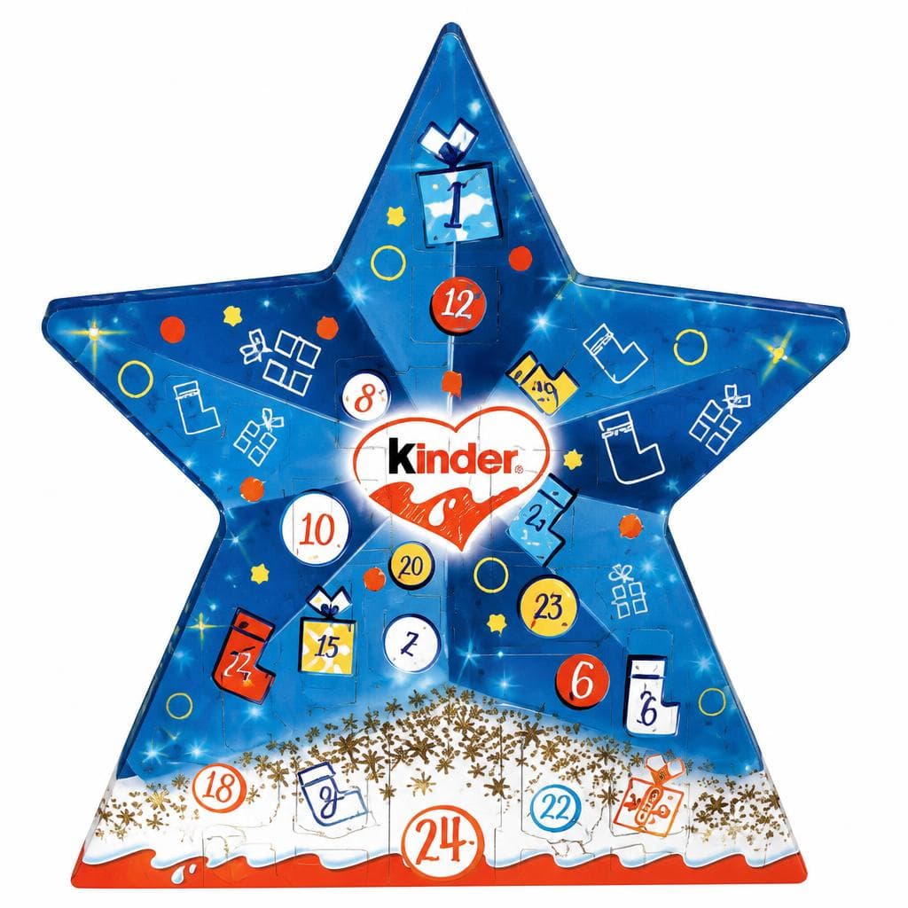 Advent-Kalender Stern, 149 g Kinder – Hofer
