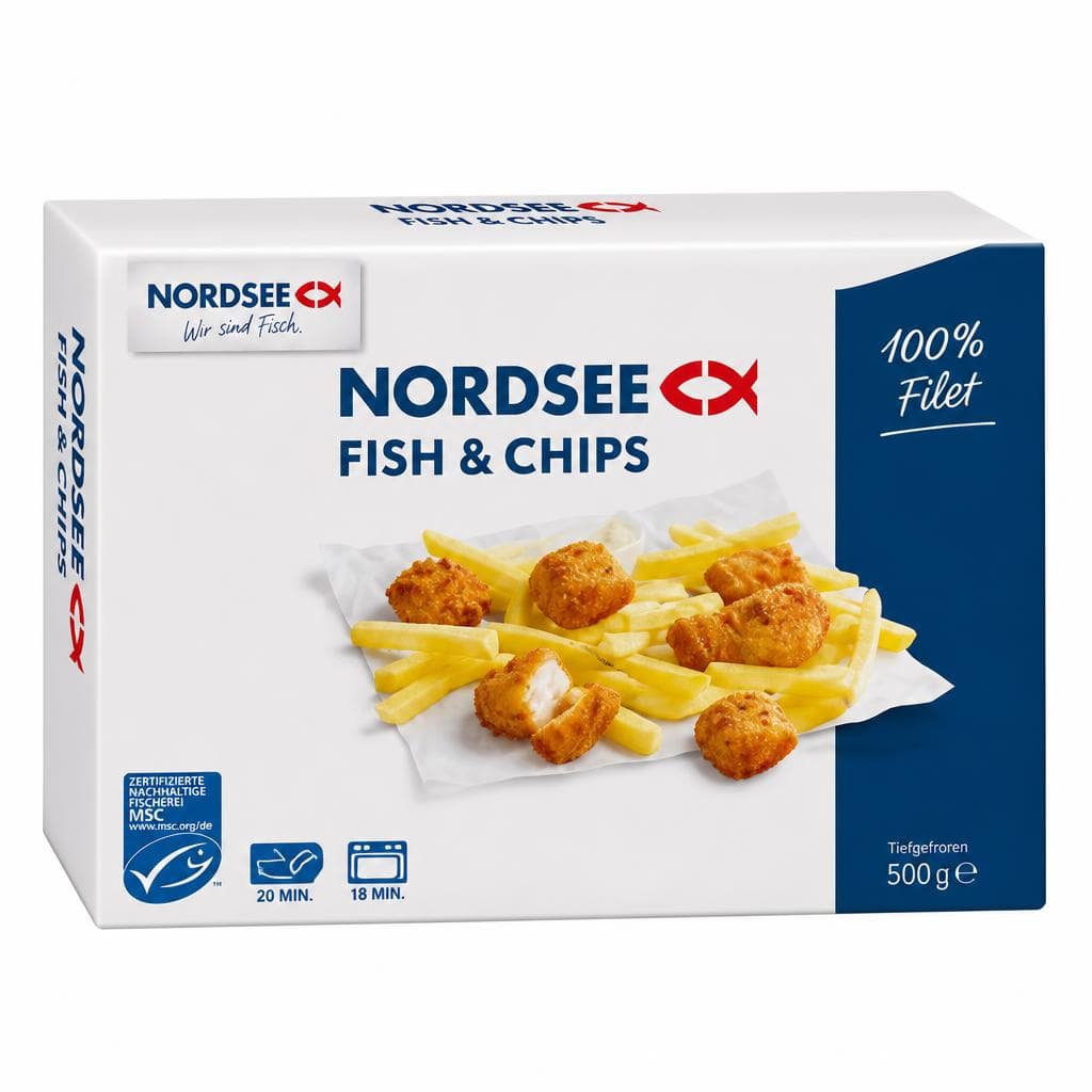 Nordsee Fish & Chips, 500 g – Norma