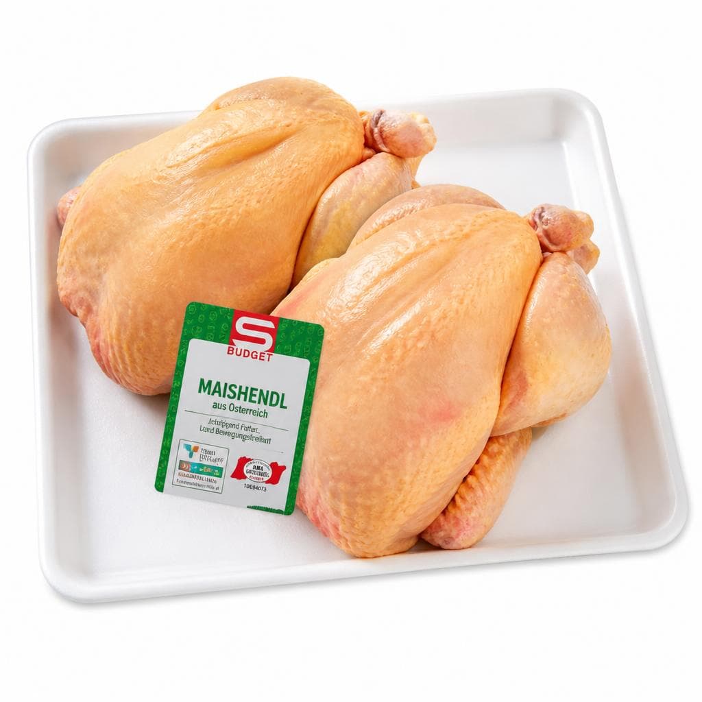 S-BUDGET Österr. Maishendl, ca. 2,4 kg – Maximarkt