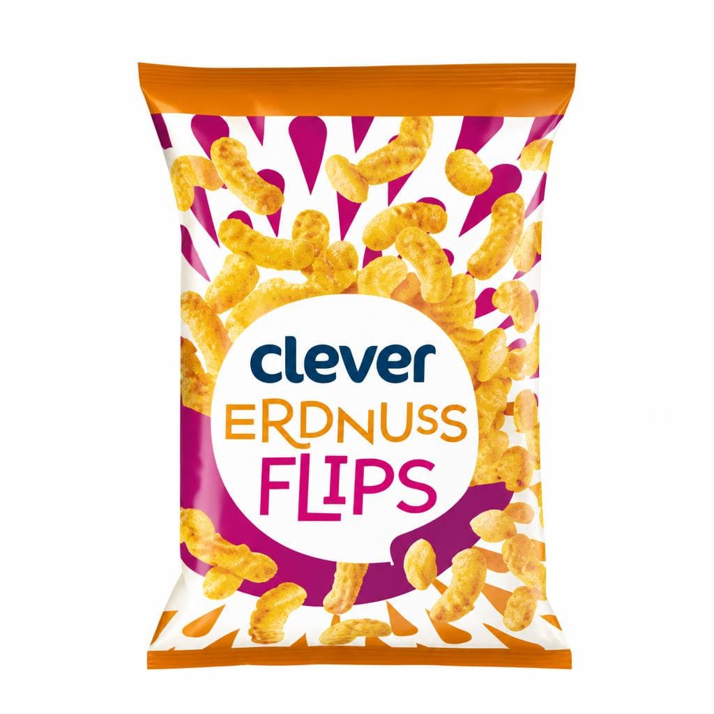 clever Erdnussflips div. Sorten, 200 g – Billa