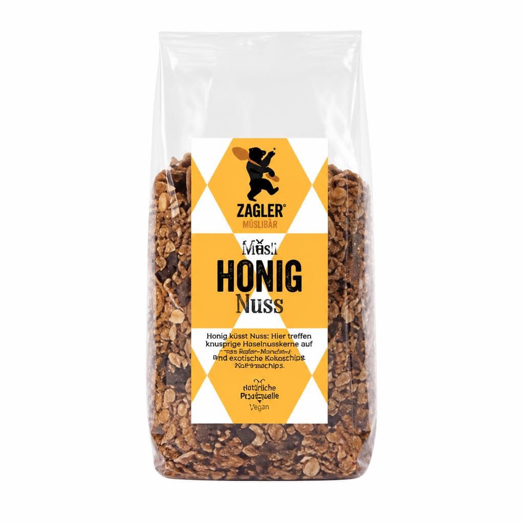 Müsli, 500 g ZAGLER® MÜSLIBAR – Maximarkt