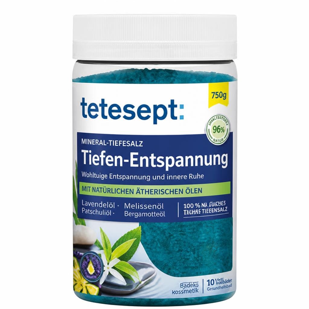 tetesept Badesalz, 750 g – Dm