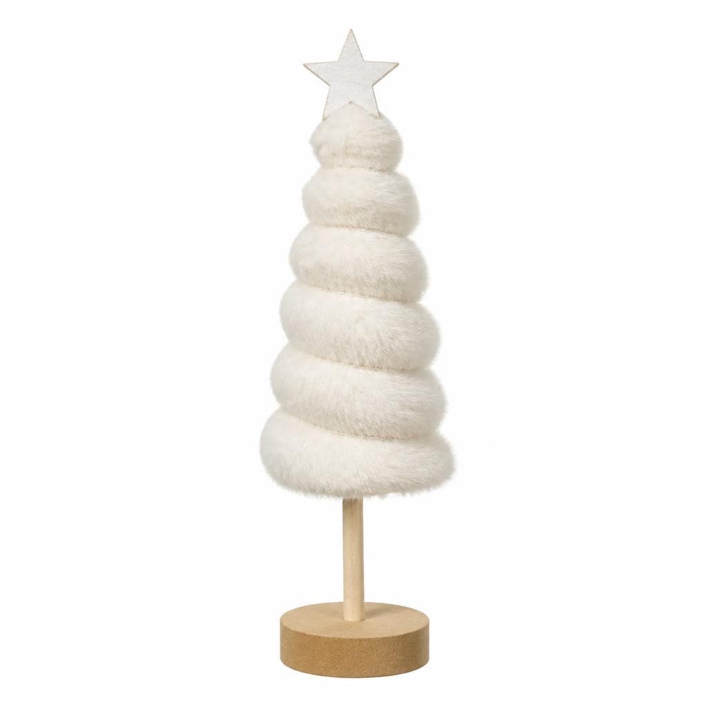 Flauschiger Dekobaum „Elunara“, 30 cm – Interspar