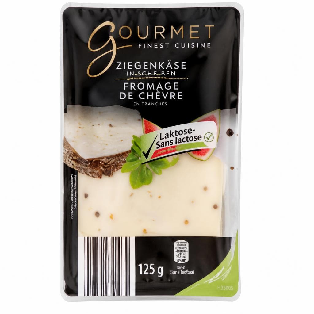 Ziegenkäse Scheiben, 150/125 g – Hofer