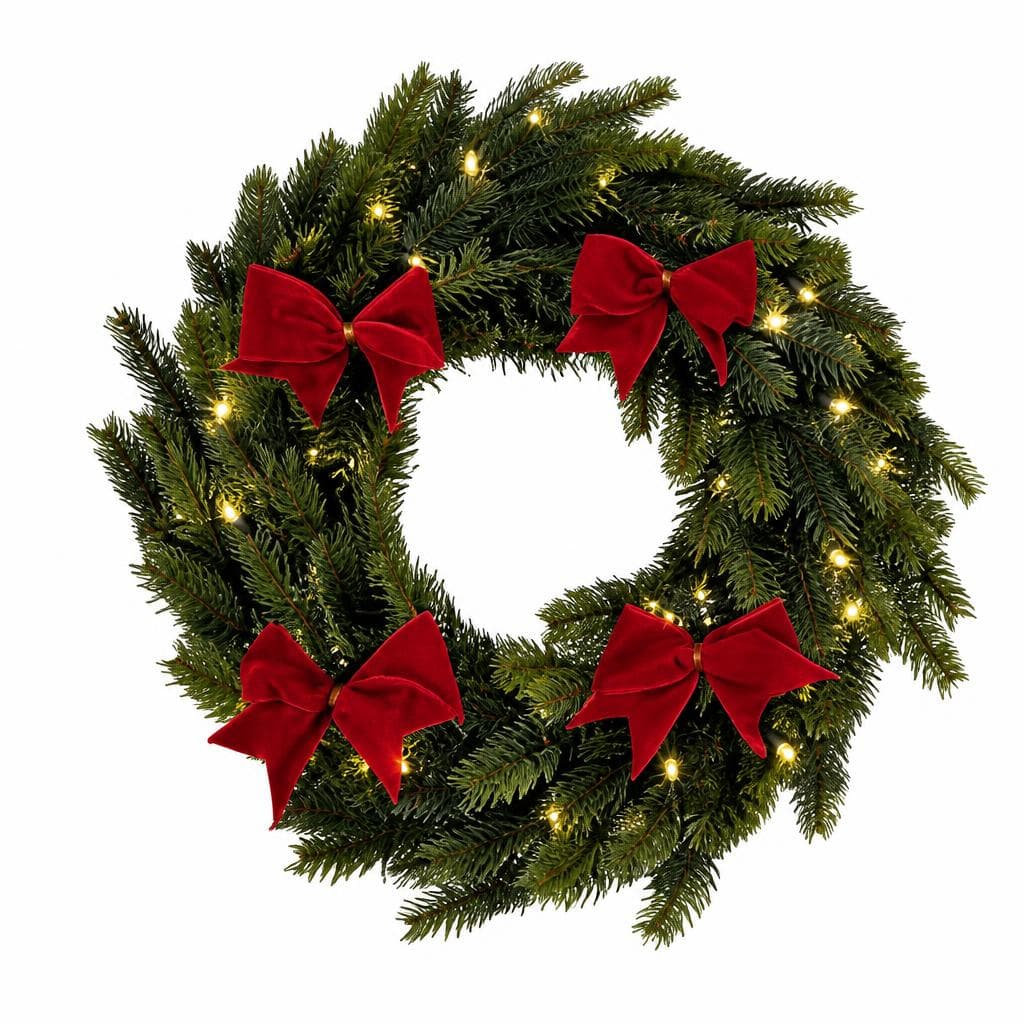Home Creation LED-Weihnachtskranz – Hofer