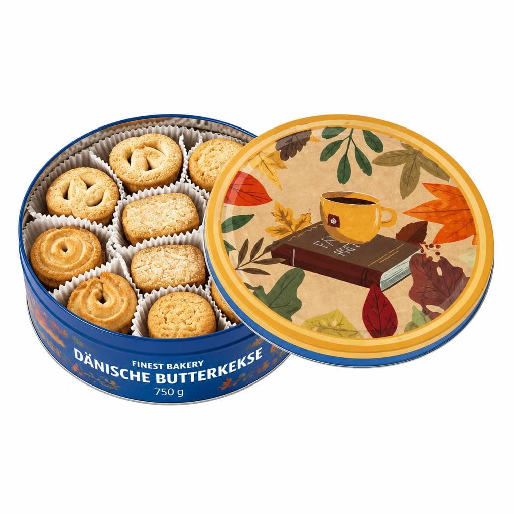 Finest Bakery Dänische Butterkekse, 750 g – Hofer