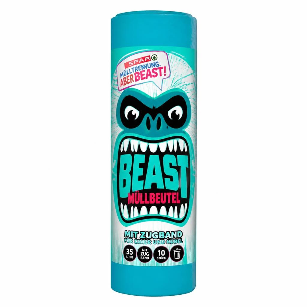 BEAST Müllbeutel, 10 Stück – Interspar
