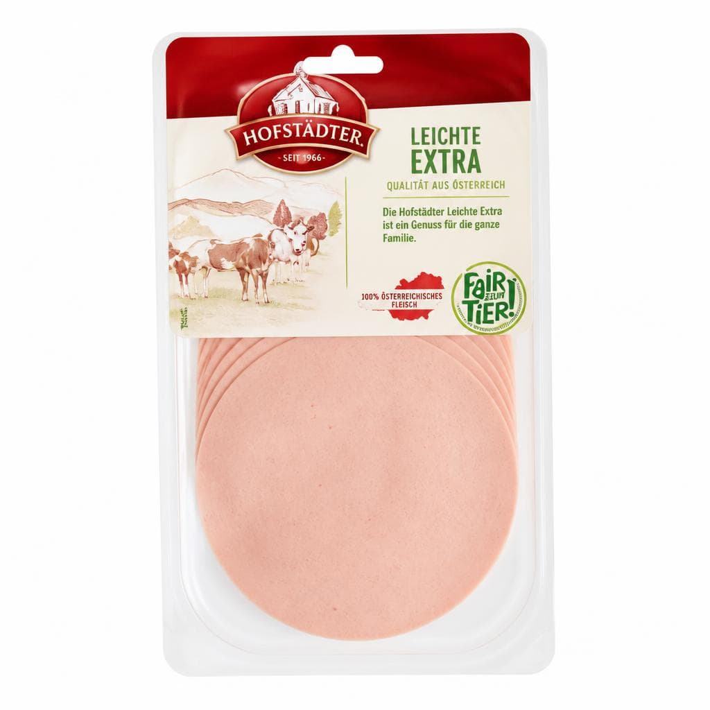 Hofstädter "Fair zum Tier!" Leichte od. Extrawurst Pikant, 150 g – Billa Plus