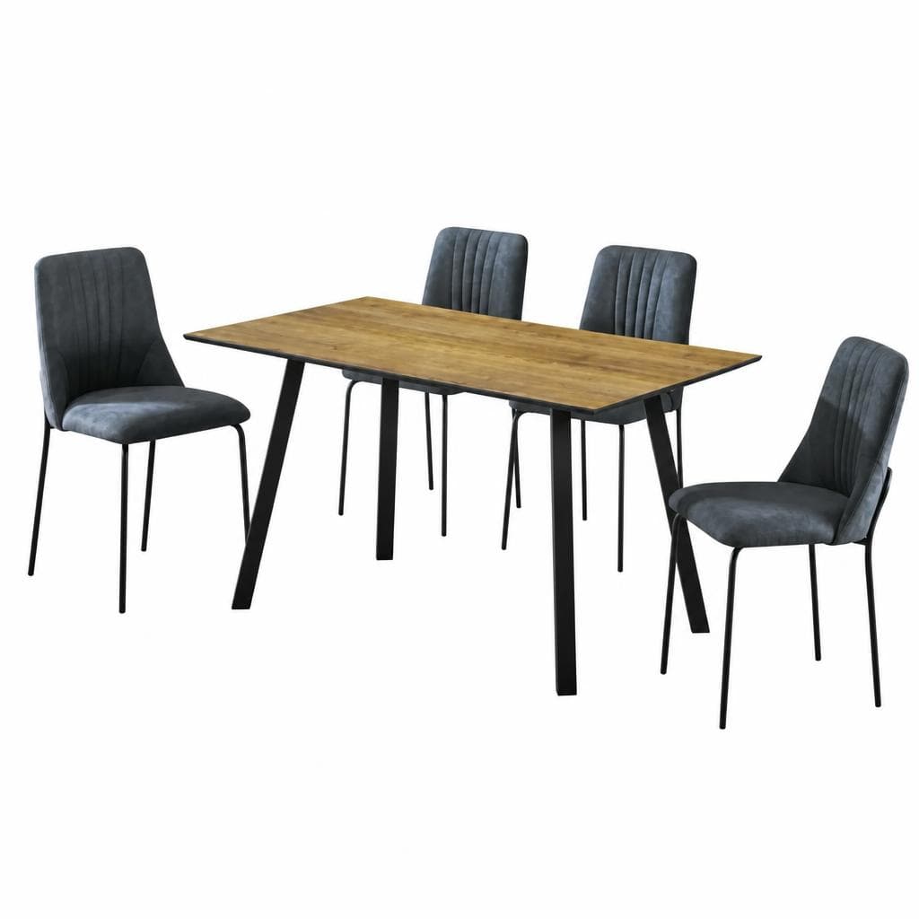 Tischgruppe, 5-teilig – Möbelix