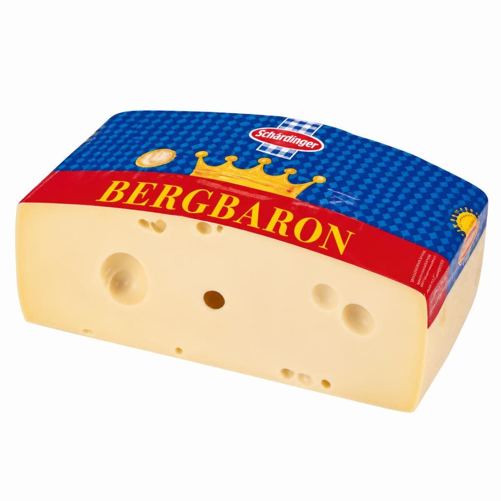 Schärdinger Bergbaron, Protein Bergbaron oder Bergbaron geräuchert, in Bedienung per 100 g – Interspar