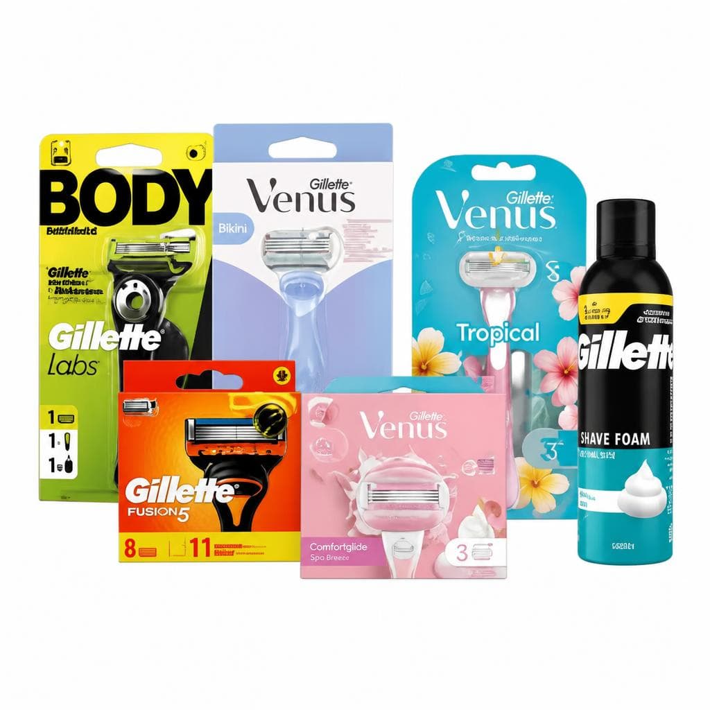 Ausgewählte Gillette & Gillette Venus Produkte – Bipa