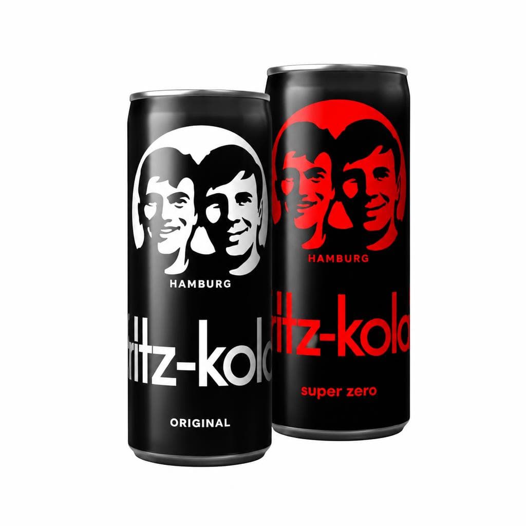 Fritz Kola oder Fritz Kola super zero, 0,33 Liter – Eurospar