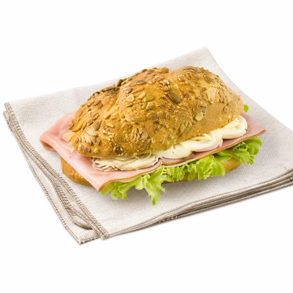 BILLA immer gut Kürbiskernweckerl mit Bauernschinken – Billa