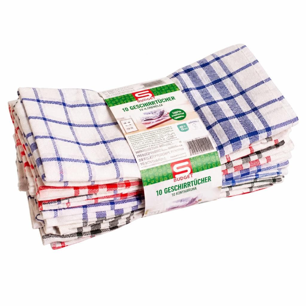 Geschirrtuch, je 10er-Packung S-Budget – Interspar