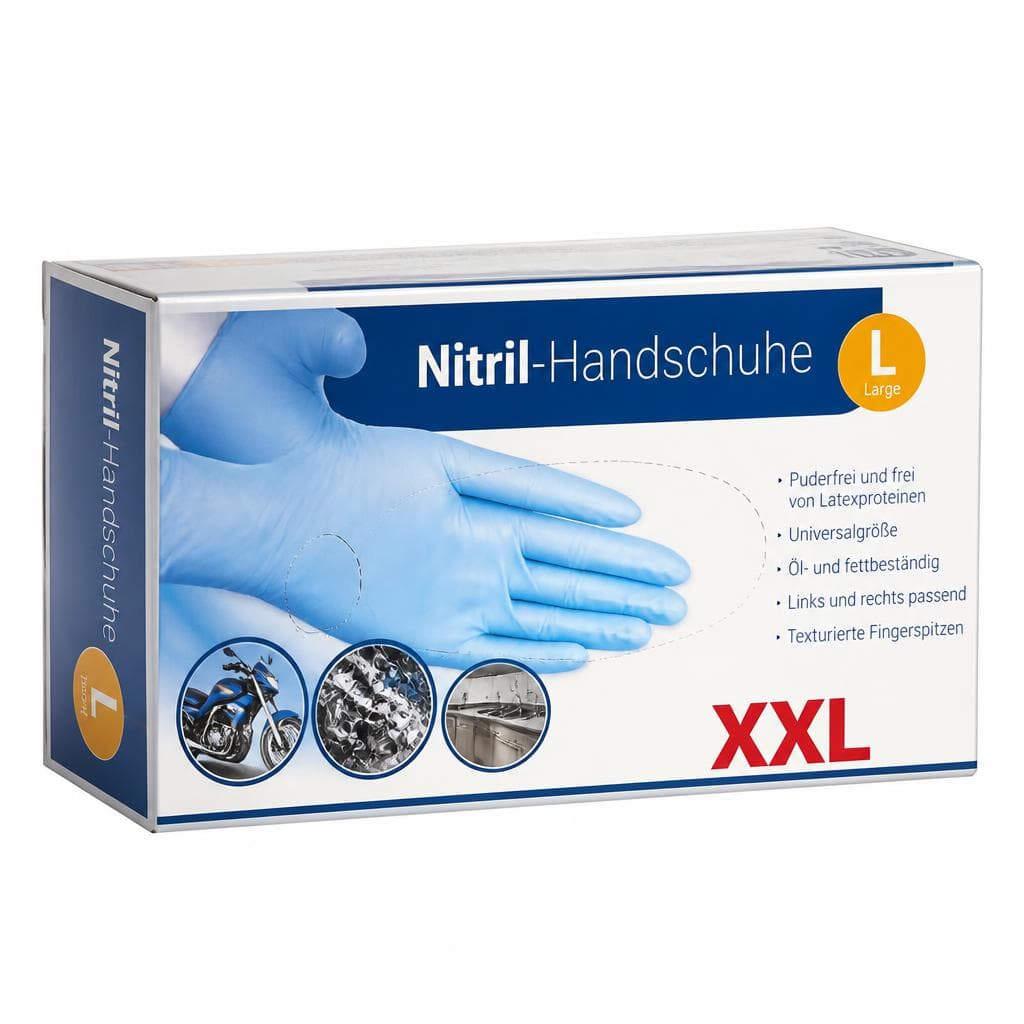 Nitril-Handschuhe 200er, 200 Stück multiTEC – Norma