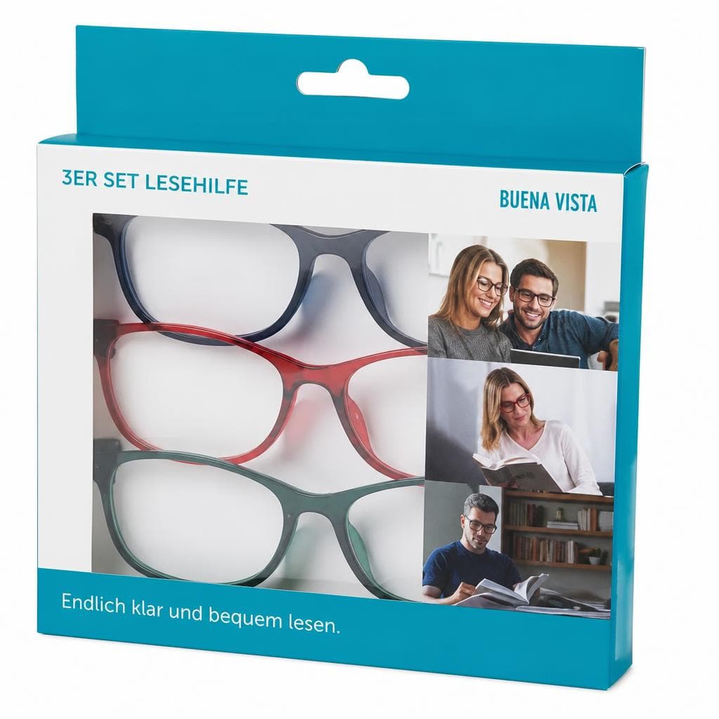 Lesebrillen 3er-Set Buena Vista Angebot bei Interspar