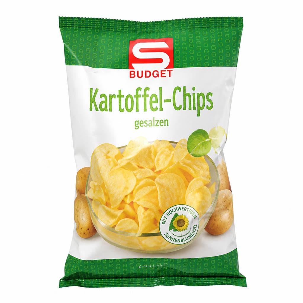 S-Budget Kartoffel-Chips, 300 g – Maximarkt