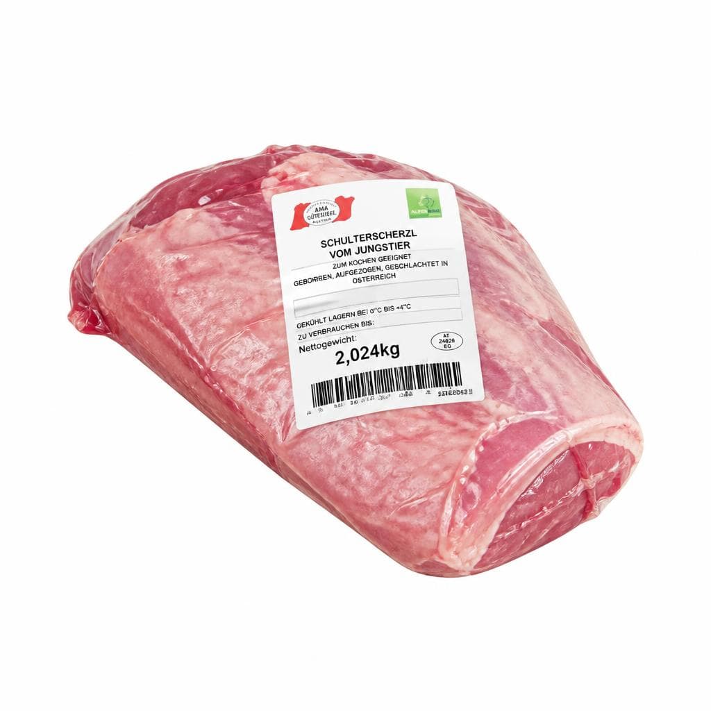 Österr. Schulterscherzl vom Jungstier, ca. 2 kg ALPENKIND – Maximarkt