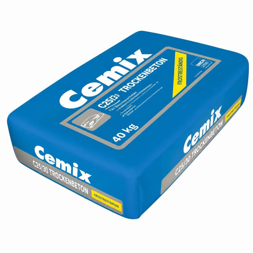 Trockenbeton C25/30 40 kg Cemix Angebot bei Bauhaus