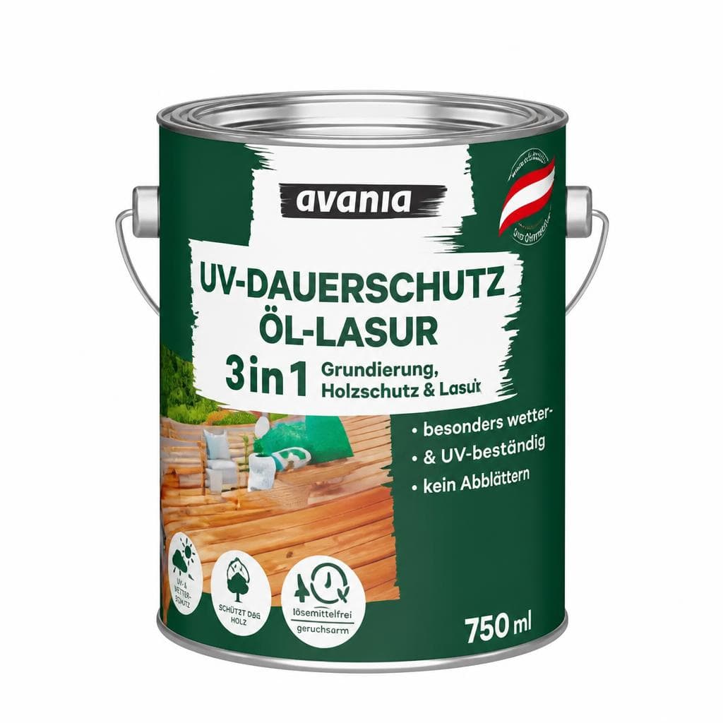 AVANIA Dauerschutz-Öllasur, 2,5 l – Lagerhaus