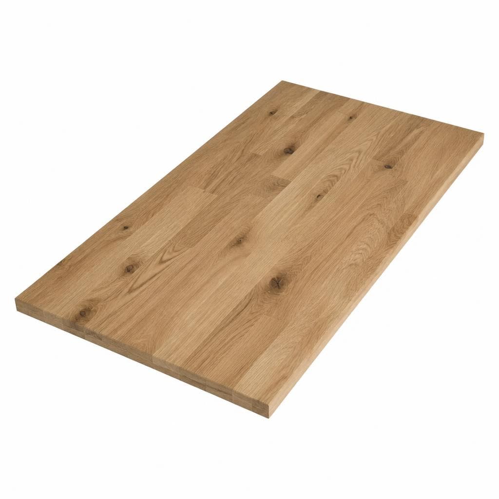 Leimholzplatte Eiche Rustic, 20 mm – Bauhaus