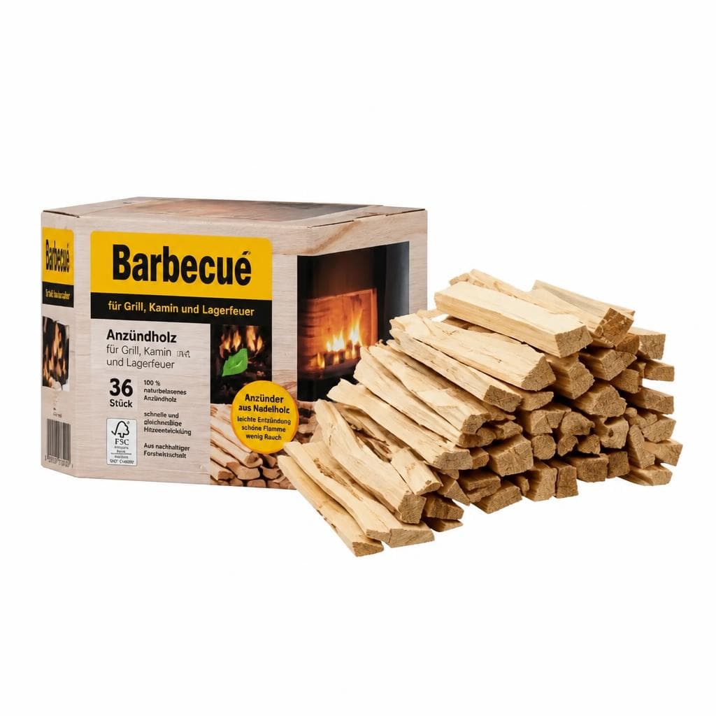 Anzündholz, 3,5 kg Barbecue – Maximarkt