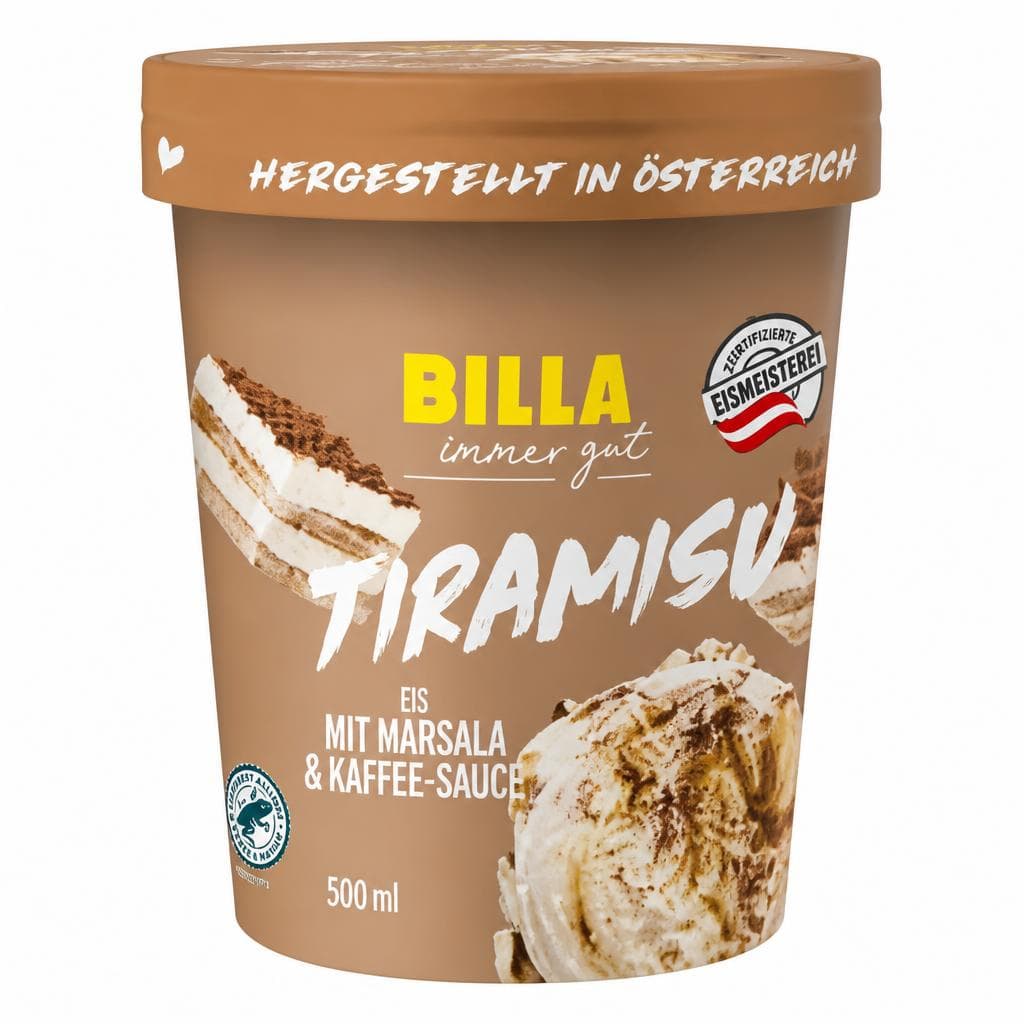 BILLA immer gut Eis 470 ml – 500 ml Angebot bei Billa