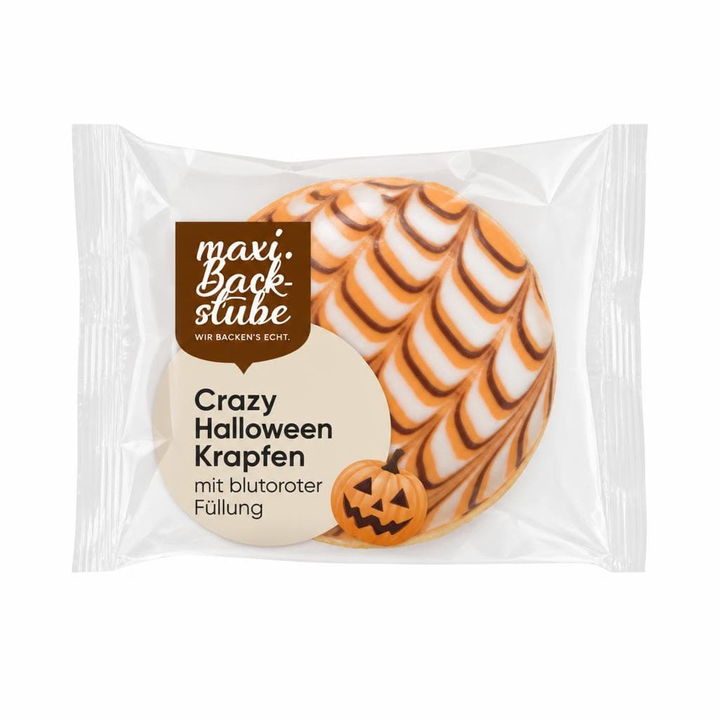 Crazy Halloween Krapfen, per Stück – Maximarkt