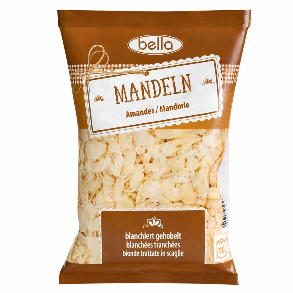 Bella Mandeln gehobelt, 100 g – Hofer