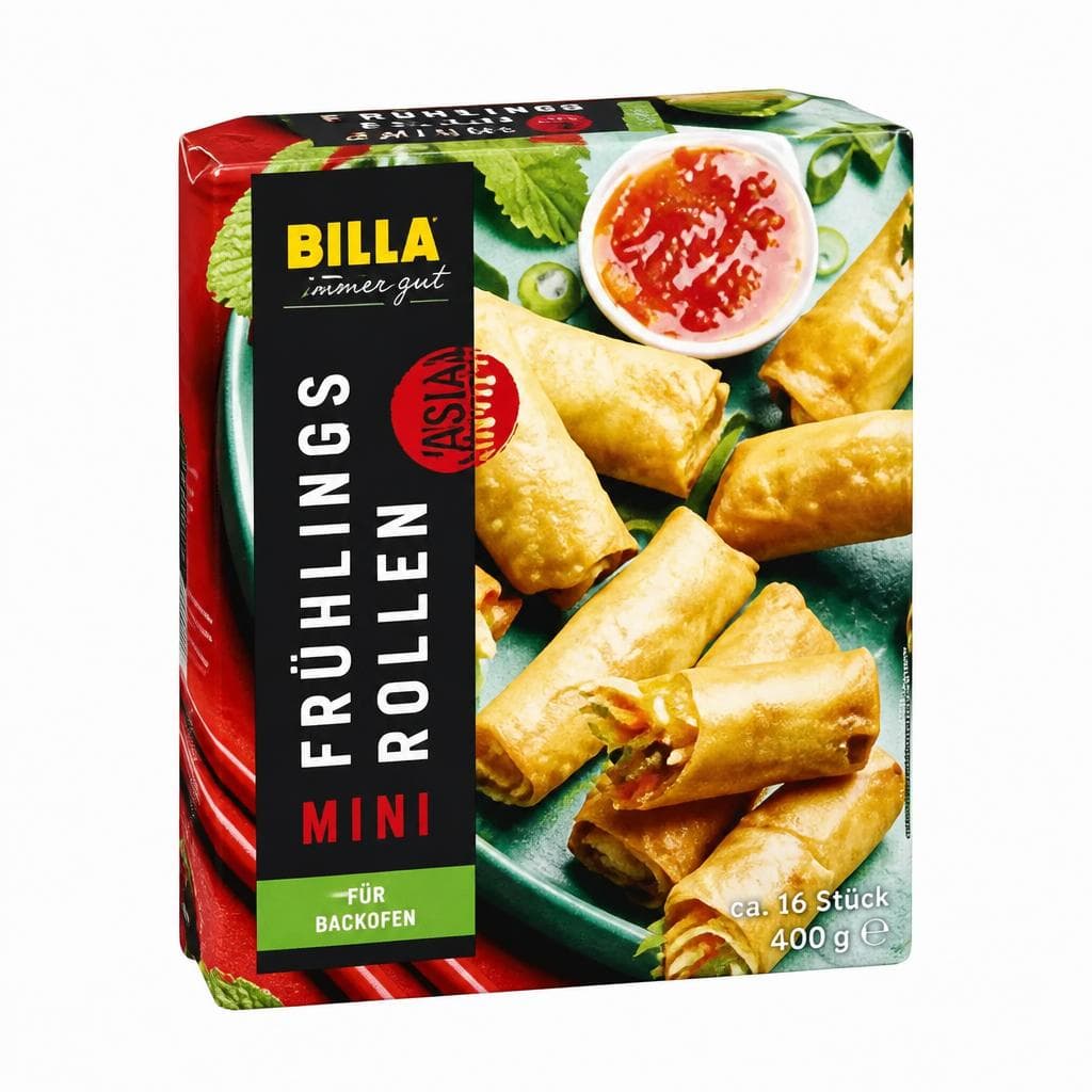 BILLA immer gut Frühlingsrollen div. Sorten, 400 g – Billa