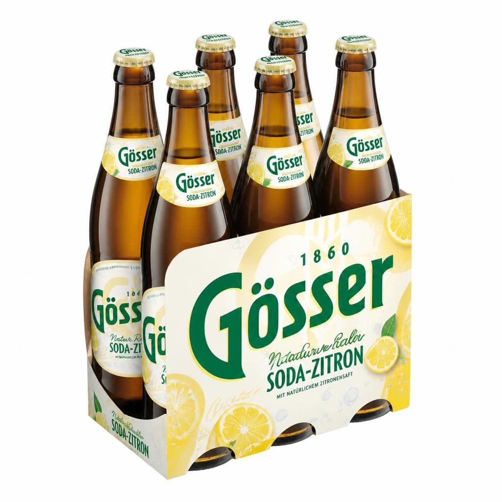 Gösser Soda Zitrone Radler, Naturradler Zitrone oder Naturradler Zitrone 0,0 alkoholfrei 0,5 Liter Angebot bei Spar