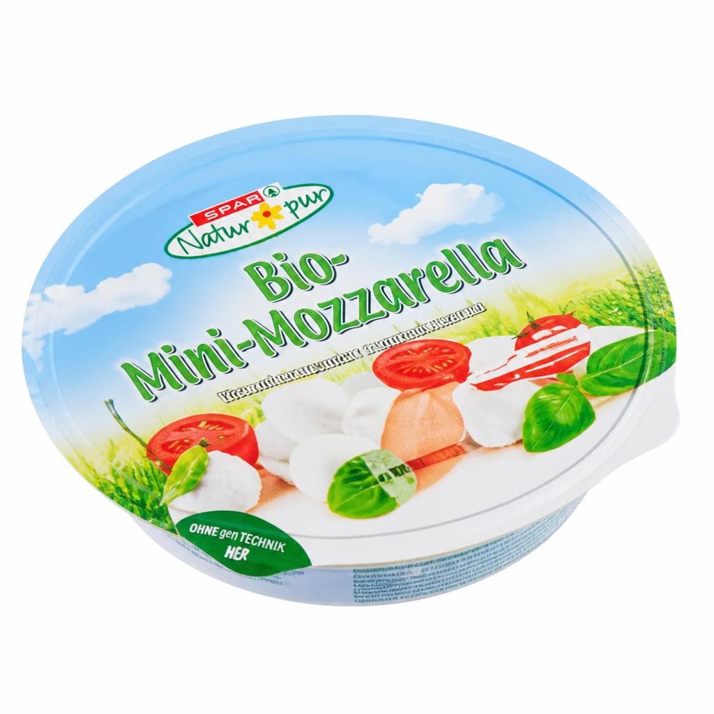 Bio-Mozzarella 125 g Natur Pur Angebot bei Spar