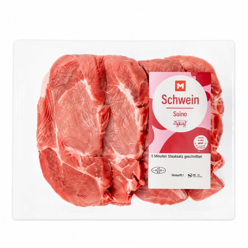 Schopfsteak vom Schwein 550 g Angebot bei MPREIS