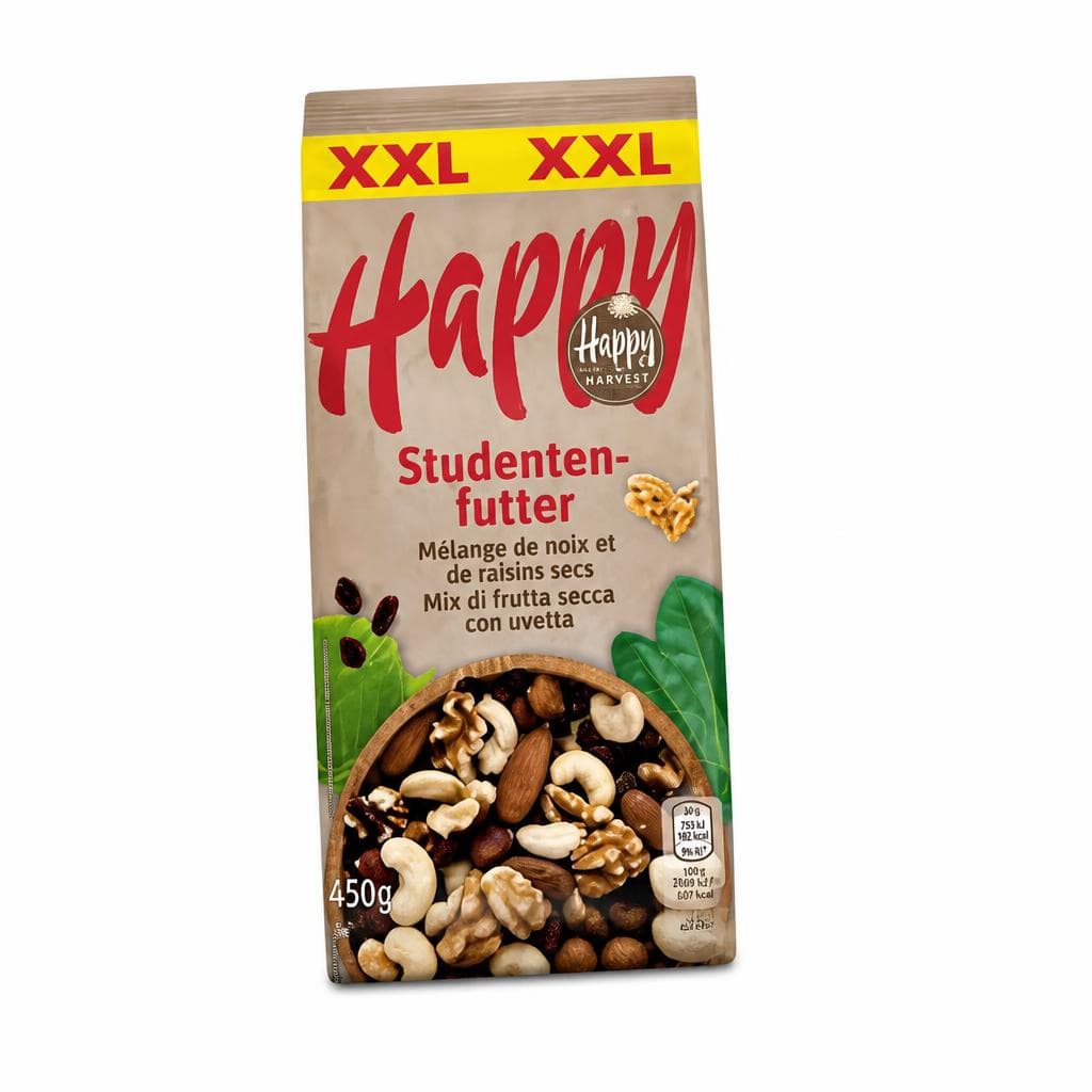 XXL Studentenfutter, 450 g Happy Harvest – Hofer