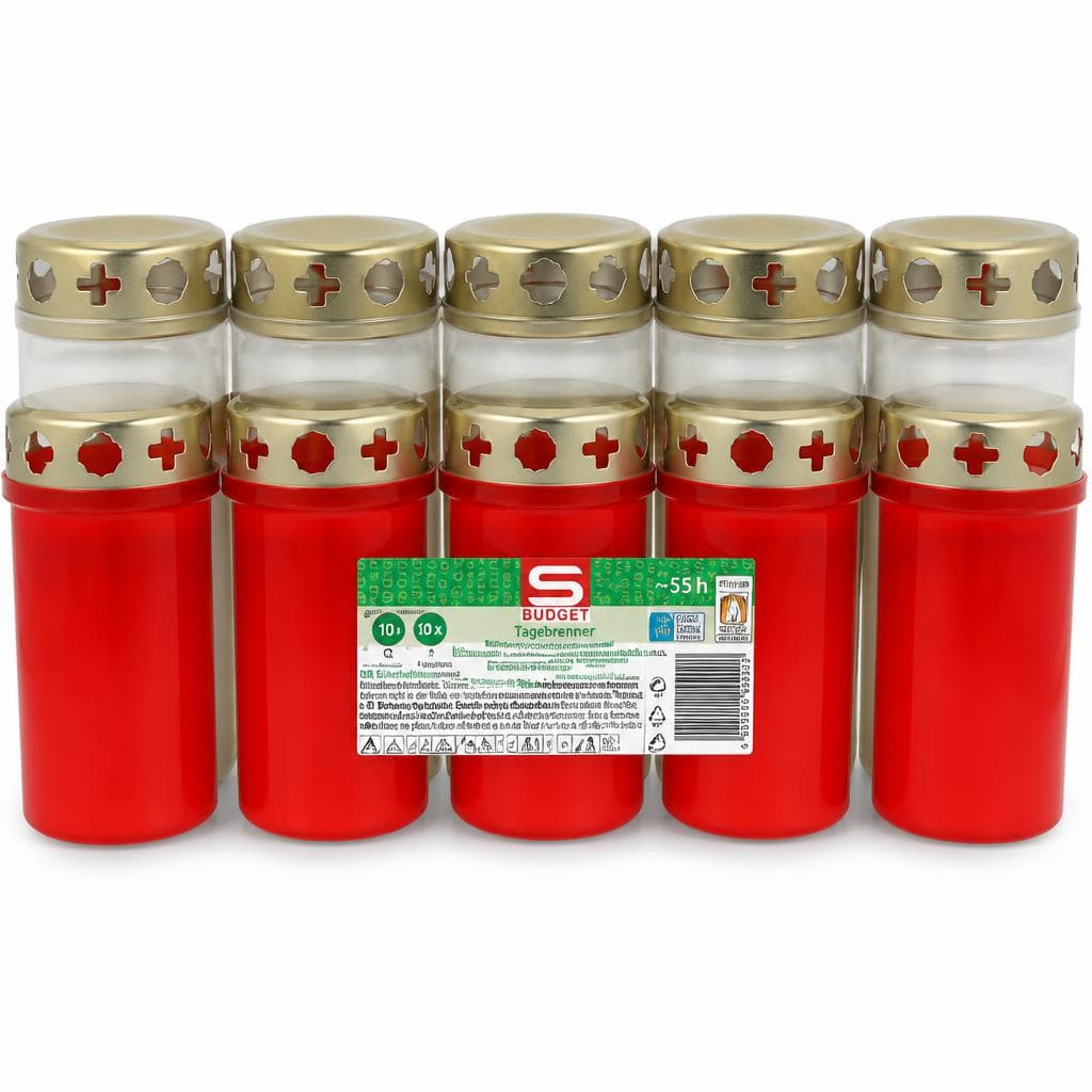 S-BUDGET Tagebrenner, 5er-Packung – Interspar