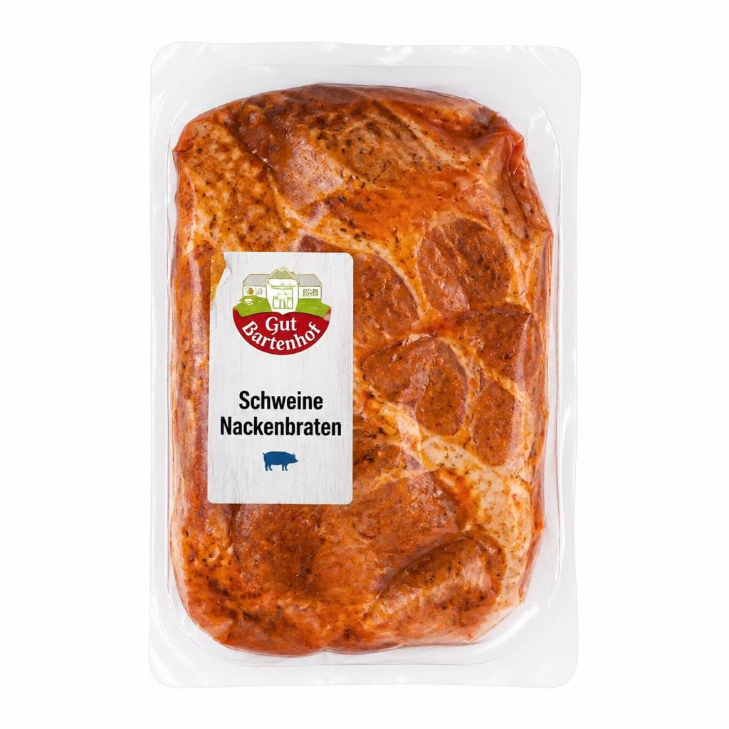 Gut Bartenhof Schweine Nackenbraten, 909 g – Norma