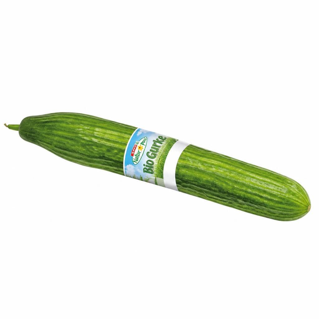 Knackig-frische Bio-Gurke, per Stück Natur Pur – Interspar