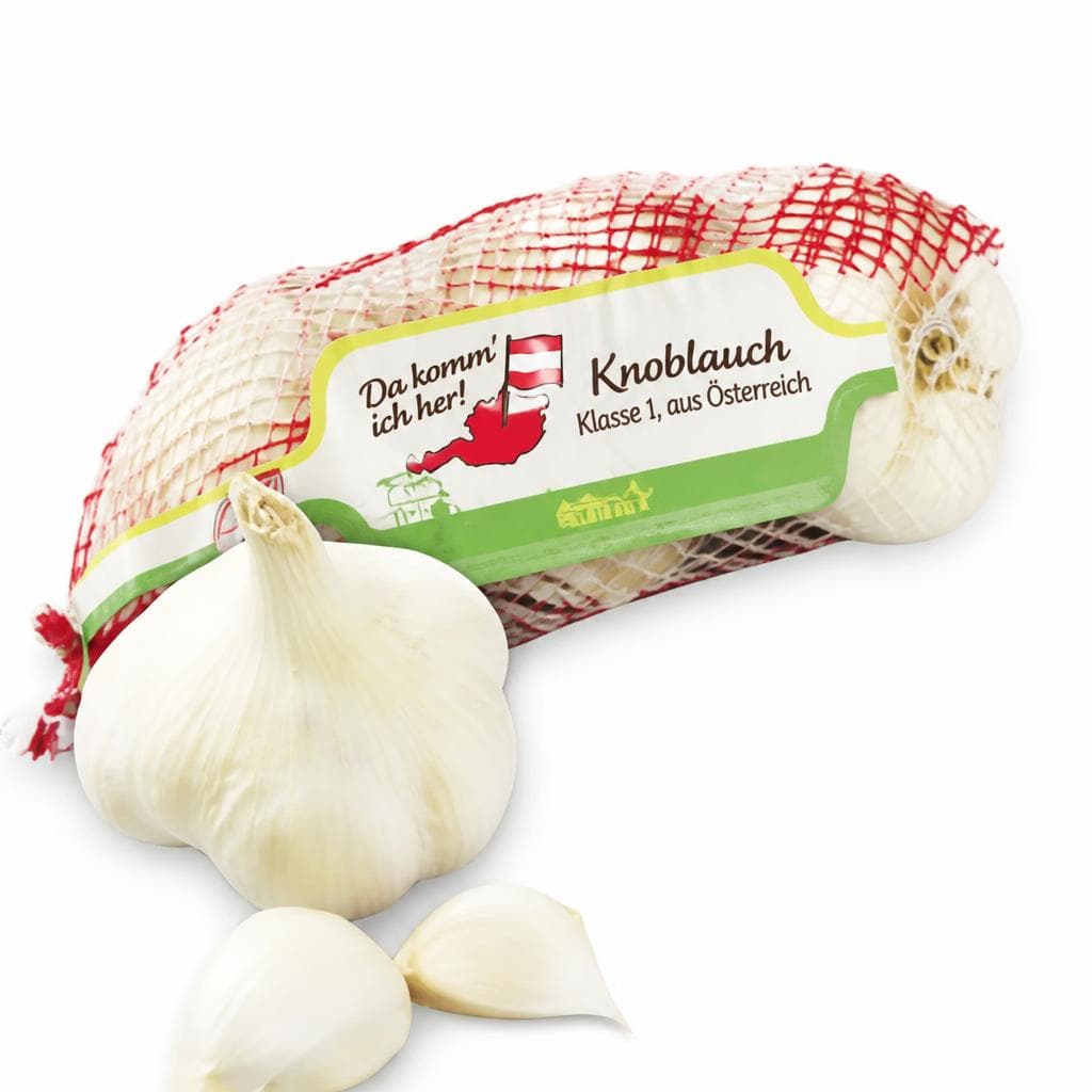 Knoblauch, 200 g Netz – Adeg