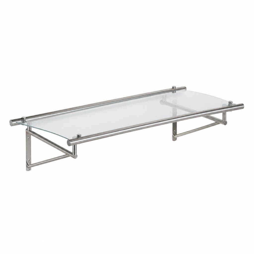 Edelstahl-Vordach, ca. 120 x 80 cm BETTER HOME – Norma