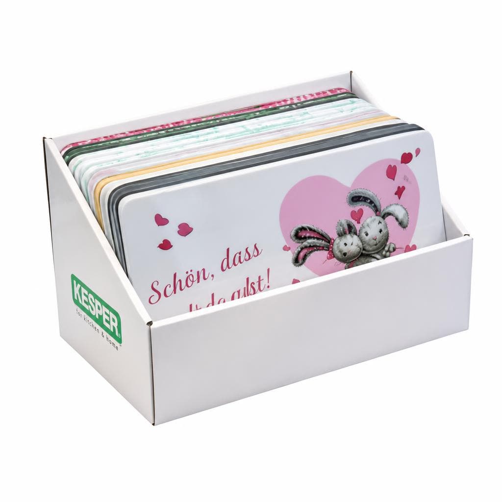 Kesper Deko Schneidbrettchen, 23,5 x 14 x 0,4 cm – Eurospar