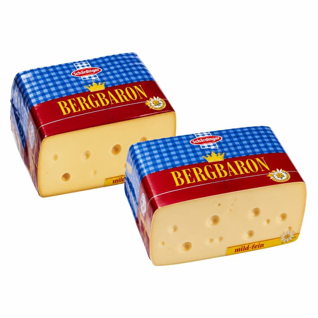 Schärdinger Bergbaron, Bergbaron geräuchert oder Protein Bergbaron, 100 g – Maximarkt
