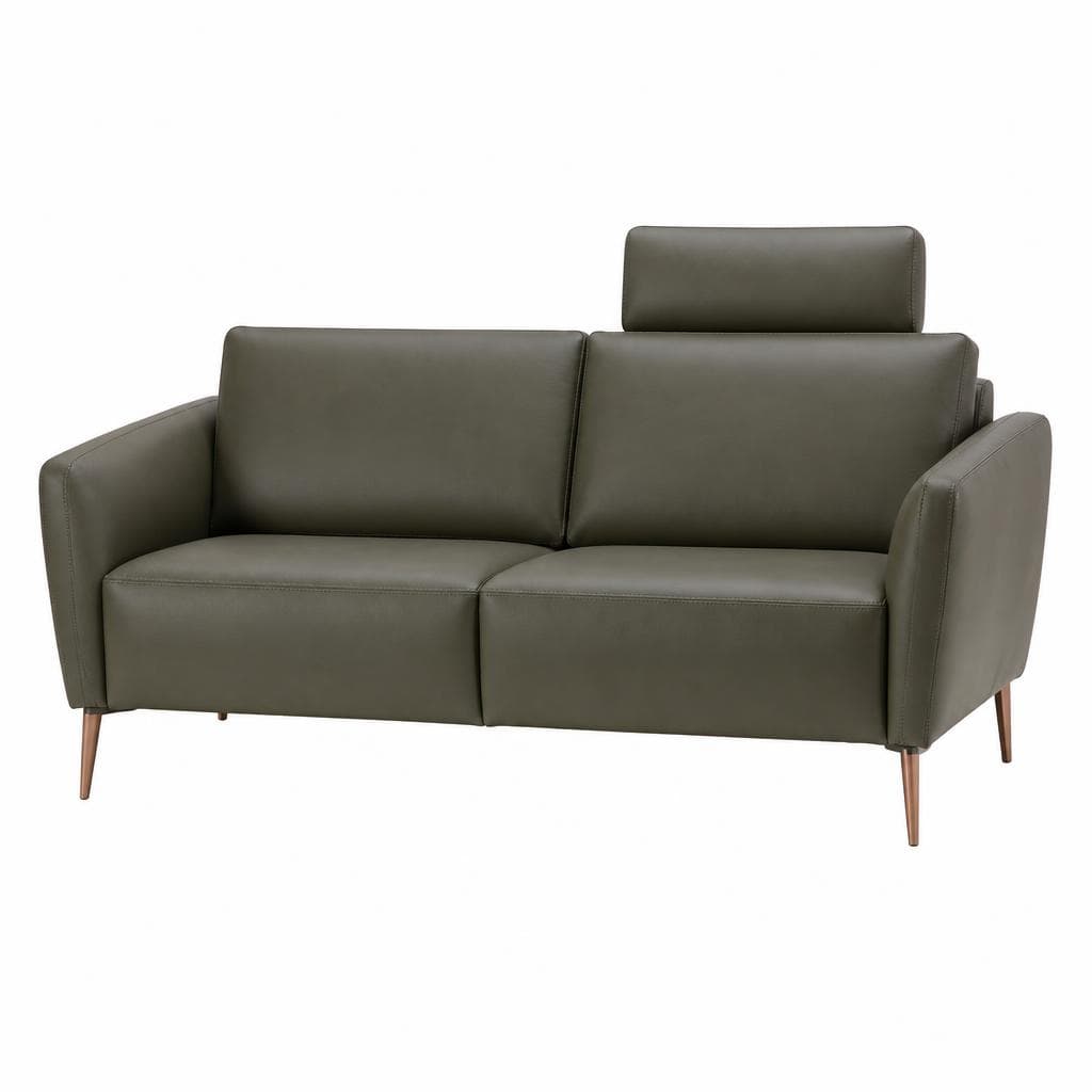 2er-Ledersofa, ca. 207 cm – XXXLutz