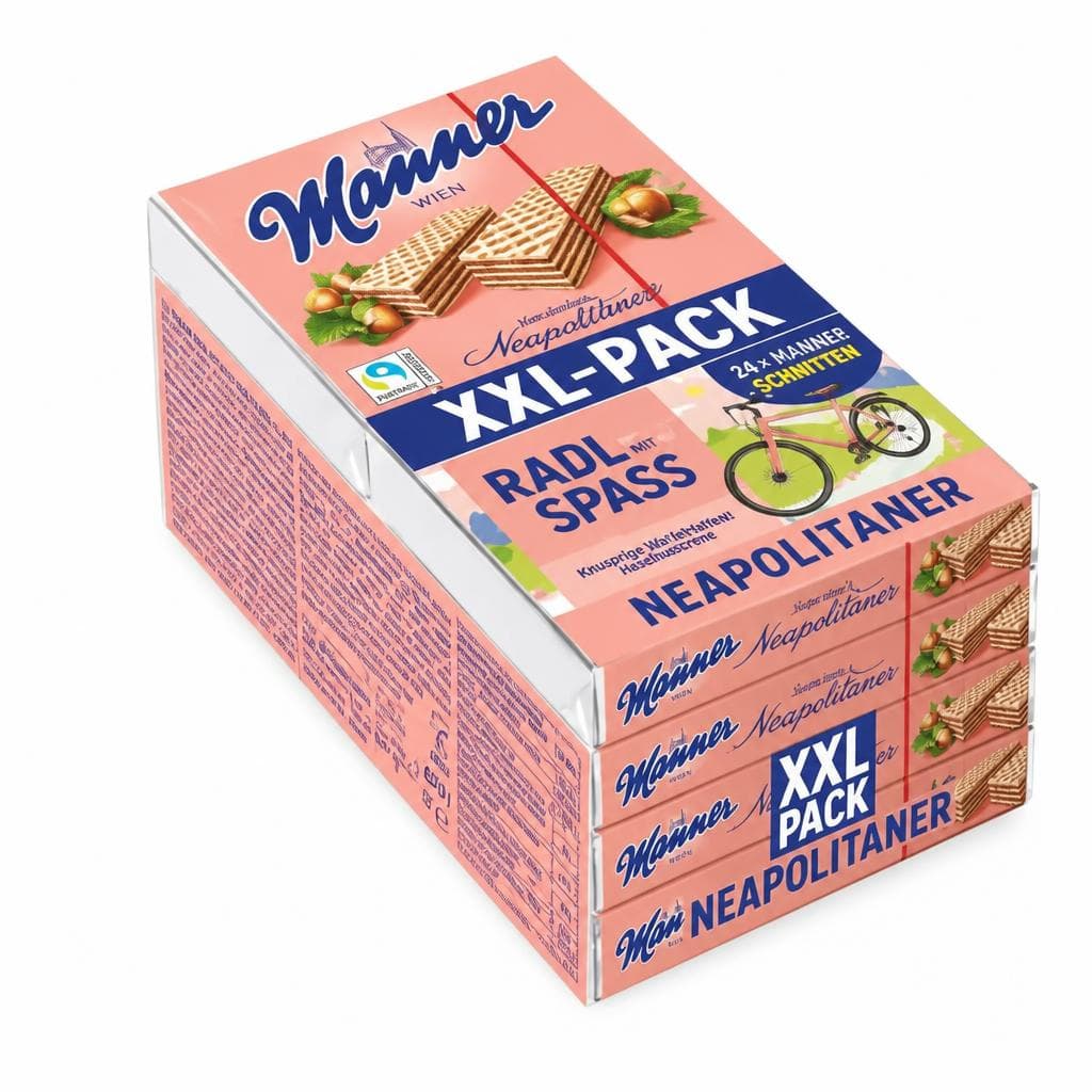 Manner Neapolitaner Vorteilspackung div. Sorten 450 g–600 g Packung Angebot bei Billa