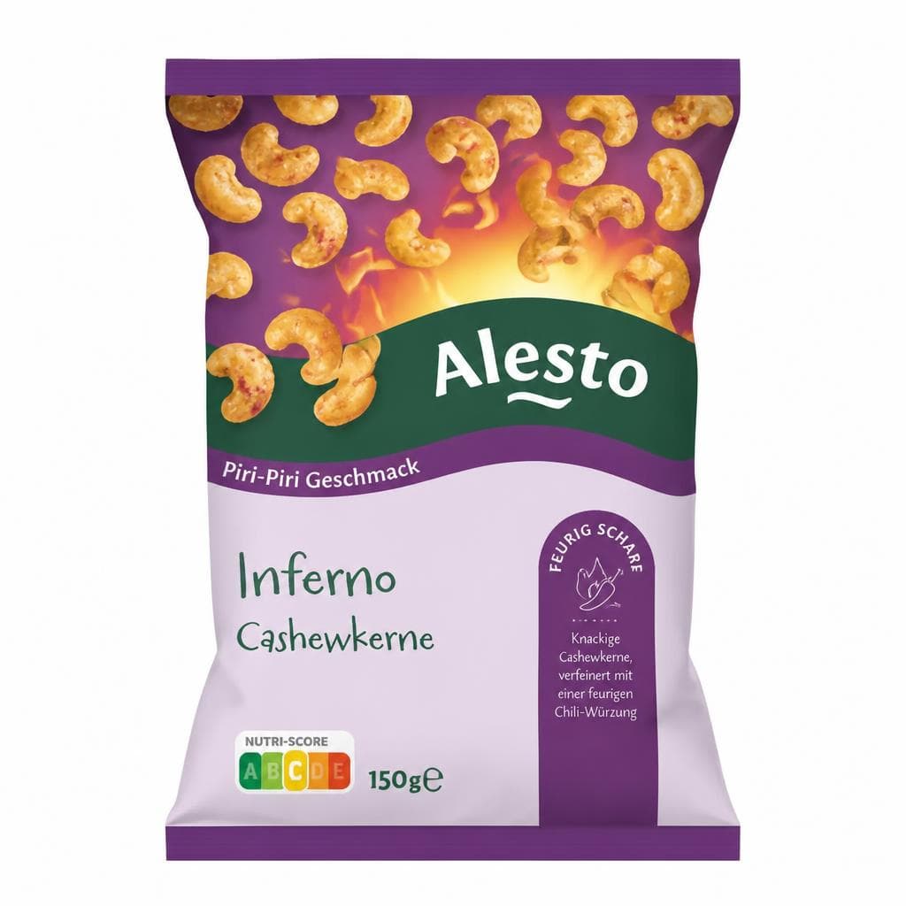 Alesto Inferno Cashewkerne, 150 g – Lidl