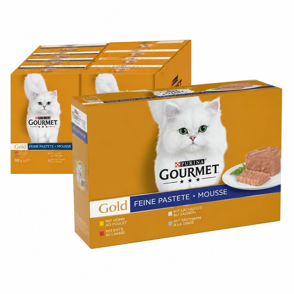 Purina Gourmet Gold Pastete & Raffiniertes Ragout, 1020 g – Penny