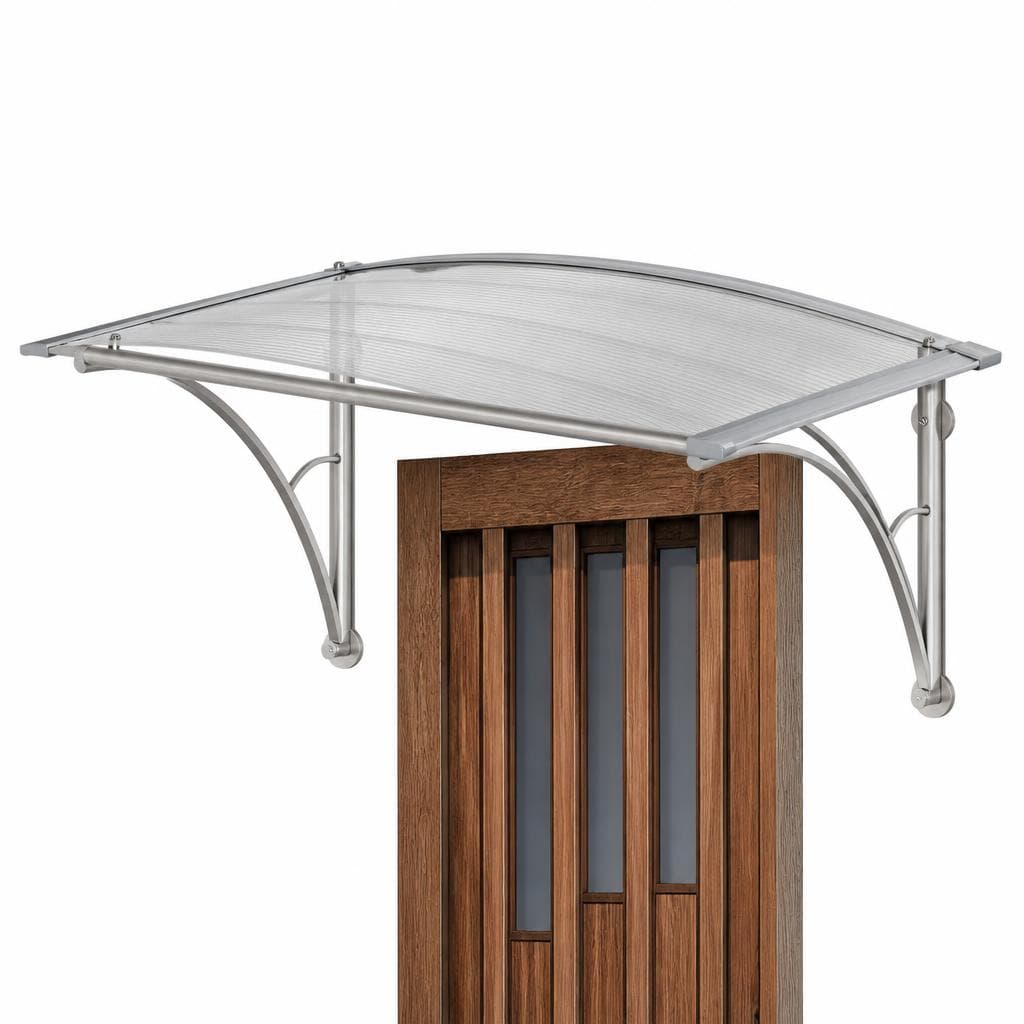 Edelstahlvordach ELENE, ca. 150 x 90 cm Ketter Home – Norma