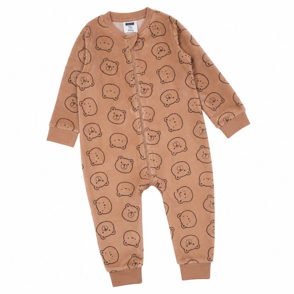 Lily & Dan Baby-Pyjama Velours – Hofer