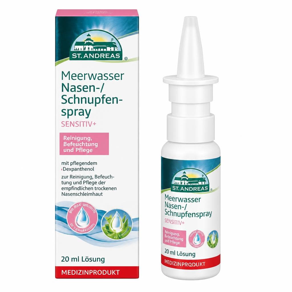 St. Andreas Meerwasser Nasen-/Schnupfenspray, 20 ml – Norma